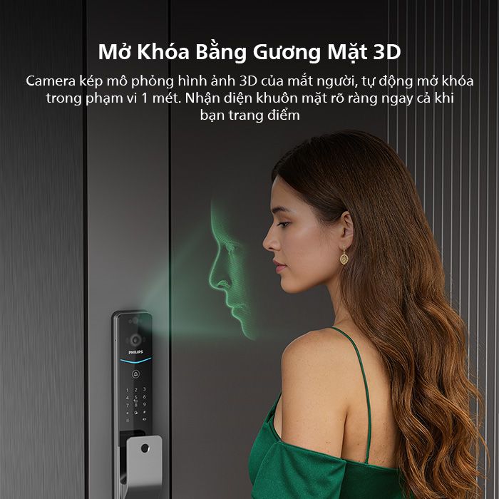 Face ID Philips DDL720-FVP