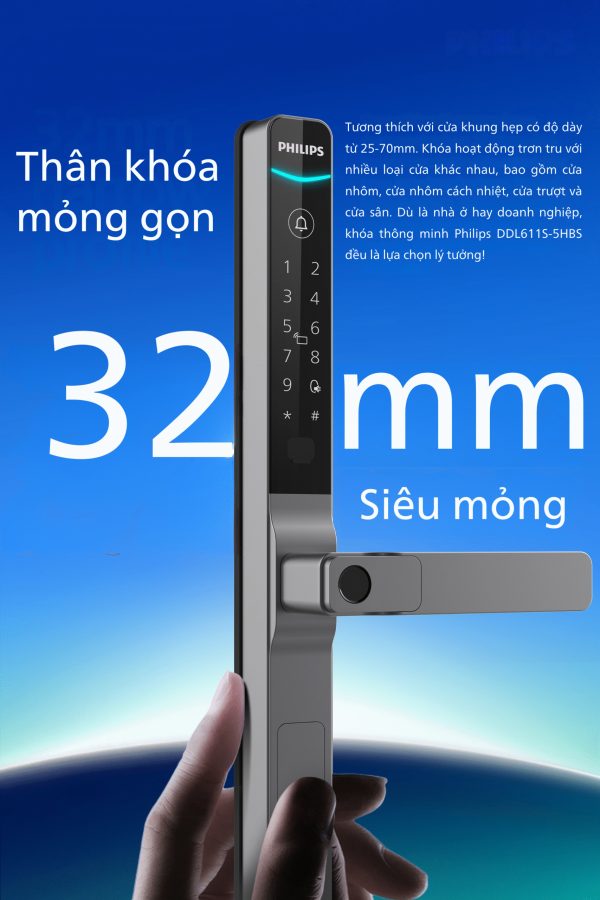 khoa-nhom-philips-611s-van-tay-than-khoa-mong khoa-nhom-philips-611s-van-tay-than-khoa-mong
